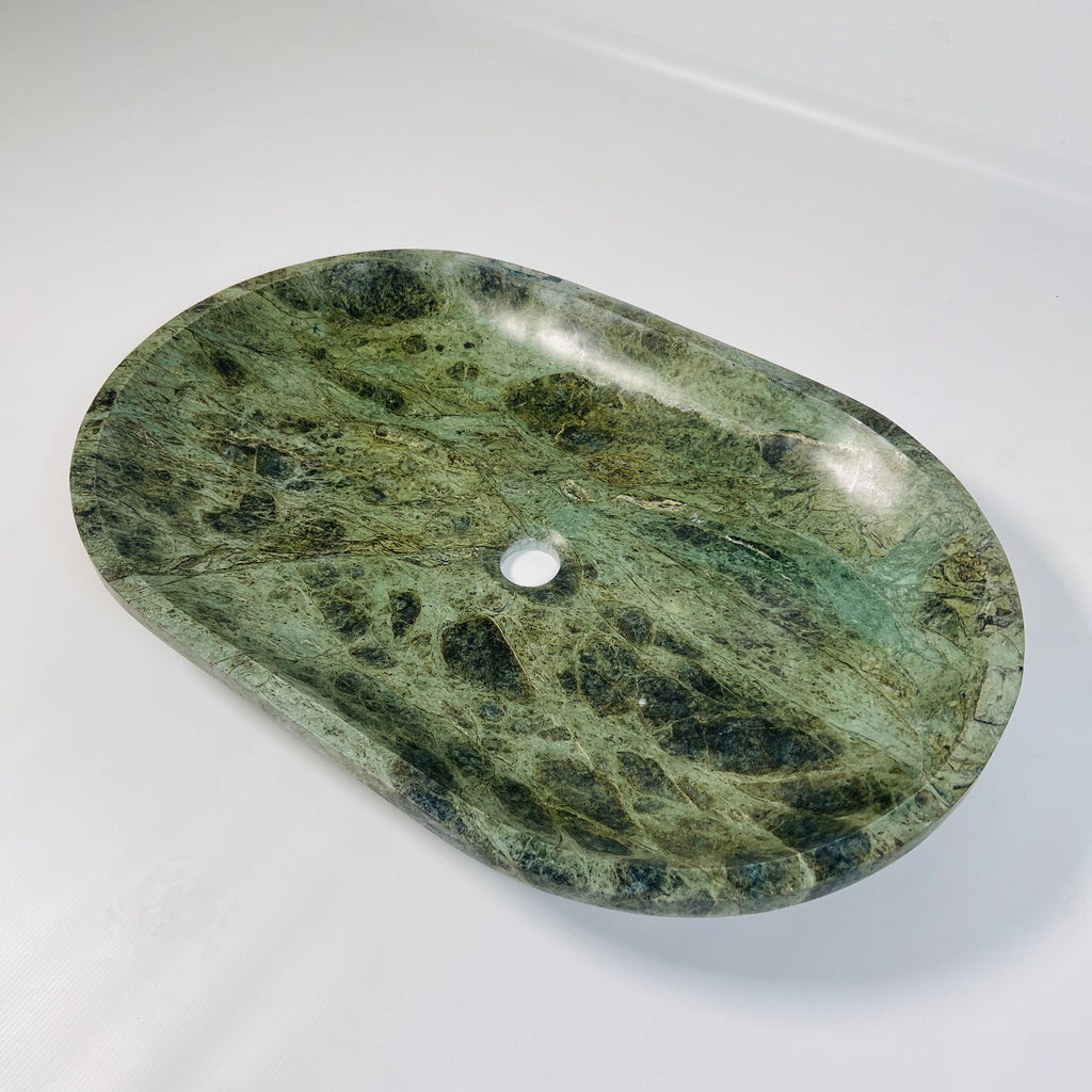 Verdant Oval Sink