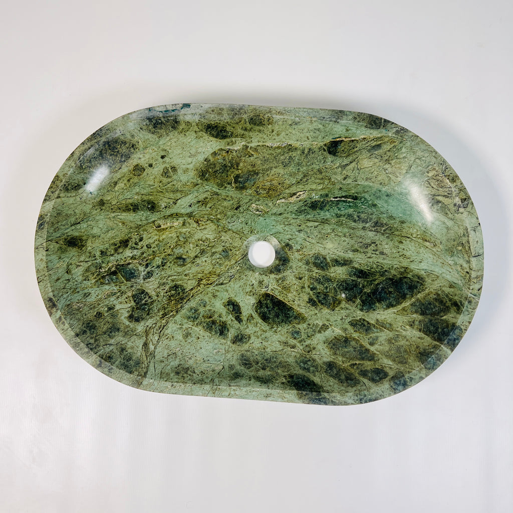 Verdant Oval Sink