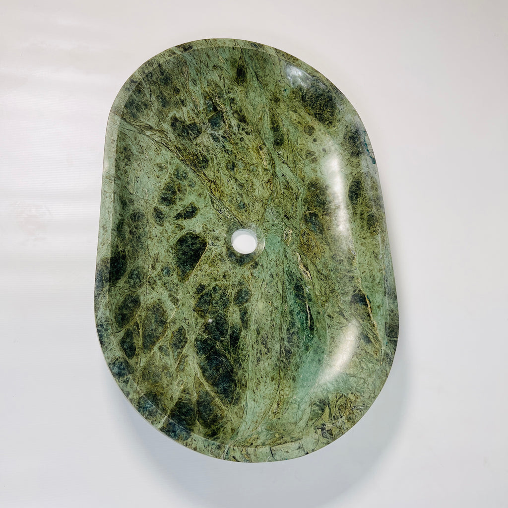 Verdant Oval Sink