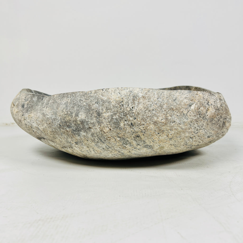 Golden Brushed River Stone Sink