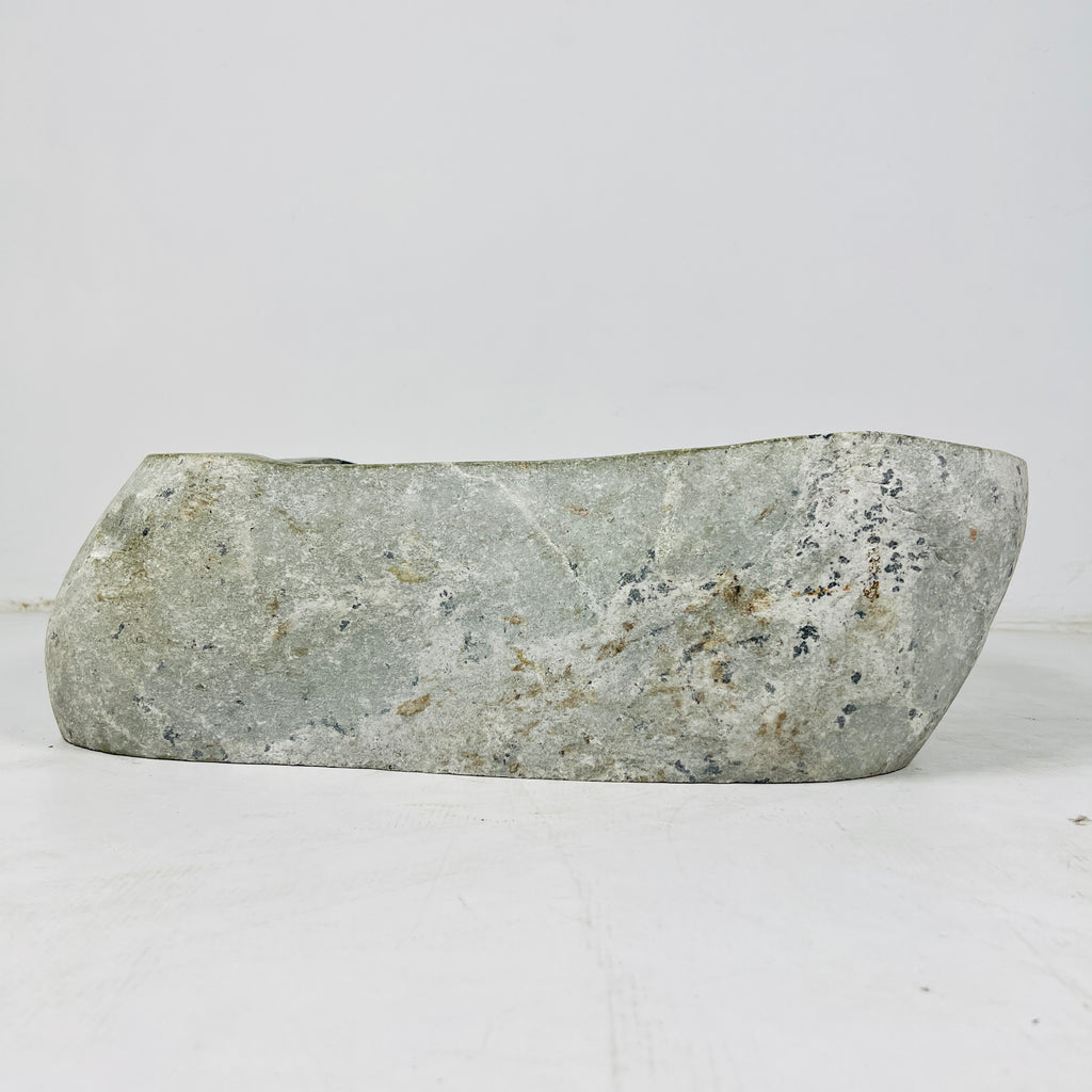 Green Speckeled River Stone Sink