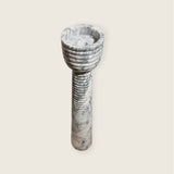 Striated Cup-Top Candle Stand - Large