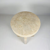 Mesa Marble Table - Travertine