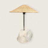 Wide Stone Base Lamp