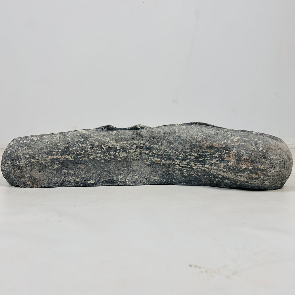 Asymmetric River Stone Bowl