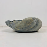 Green Tinge River Stone Bowl