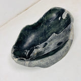 White Marked River Stone Bowl