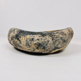 Mustard Splashed River Stone Sink