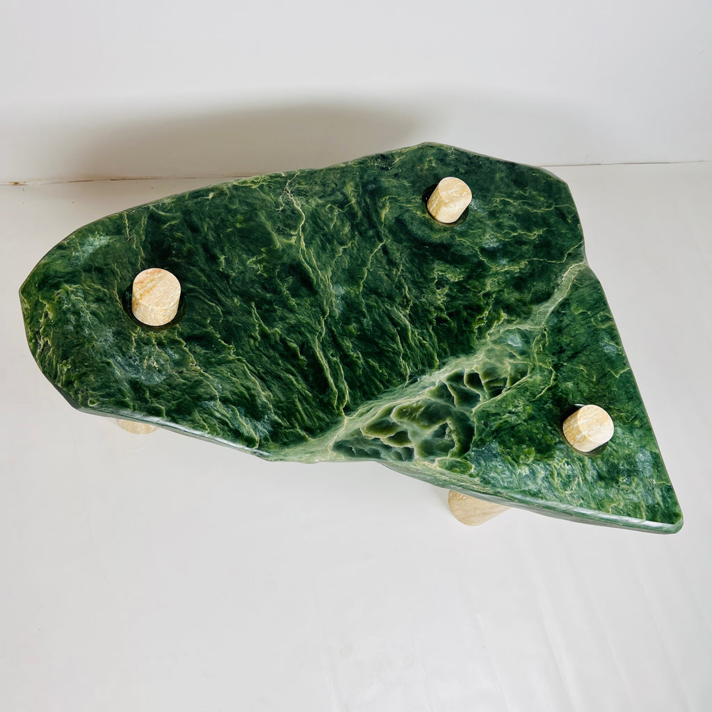 Nephrite Three Horned Side Table