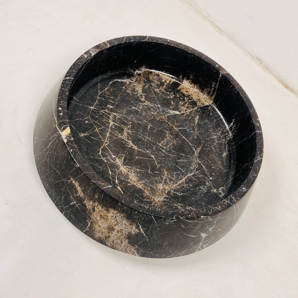 Gold Tinge Taxila Stone Bowl