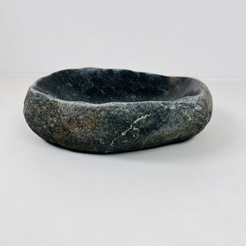 Midhnight Blue River Stone Sink