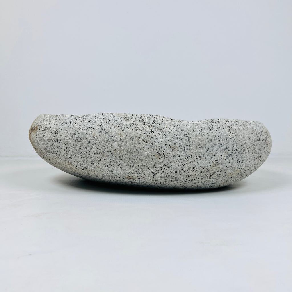 Grey Specked River Stone Sink