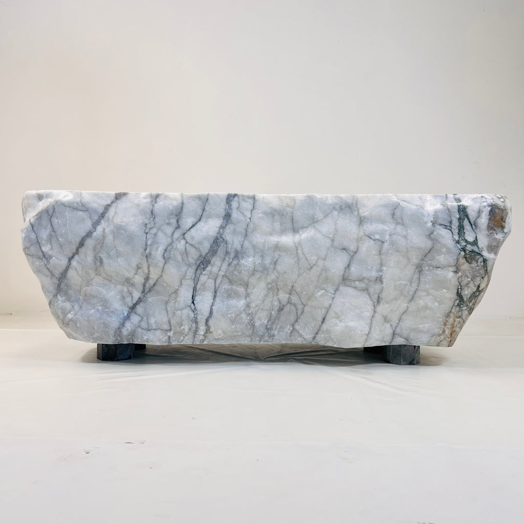 Grey Marble Bathtub