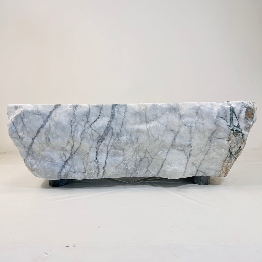 Grey Marble Bathtub