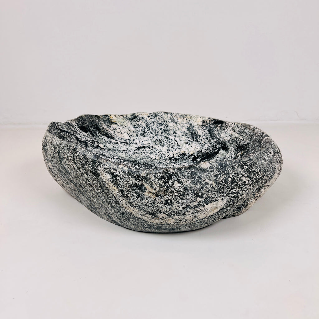 Grey Hued River Stone Sink