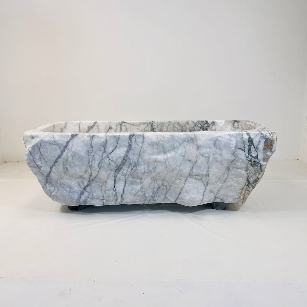 Grey Marble Bathtub