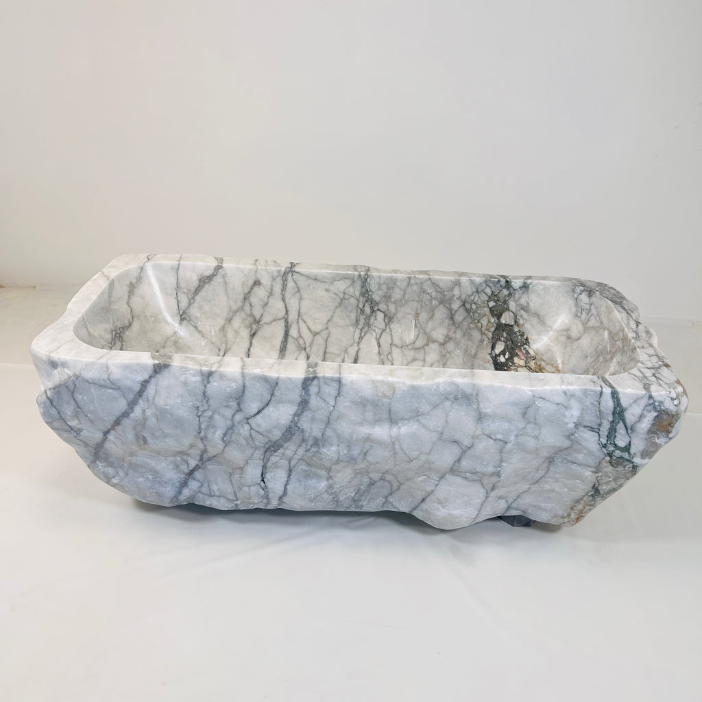 Grey Marble Bathtub