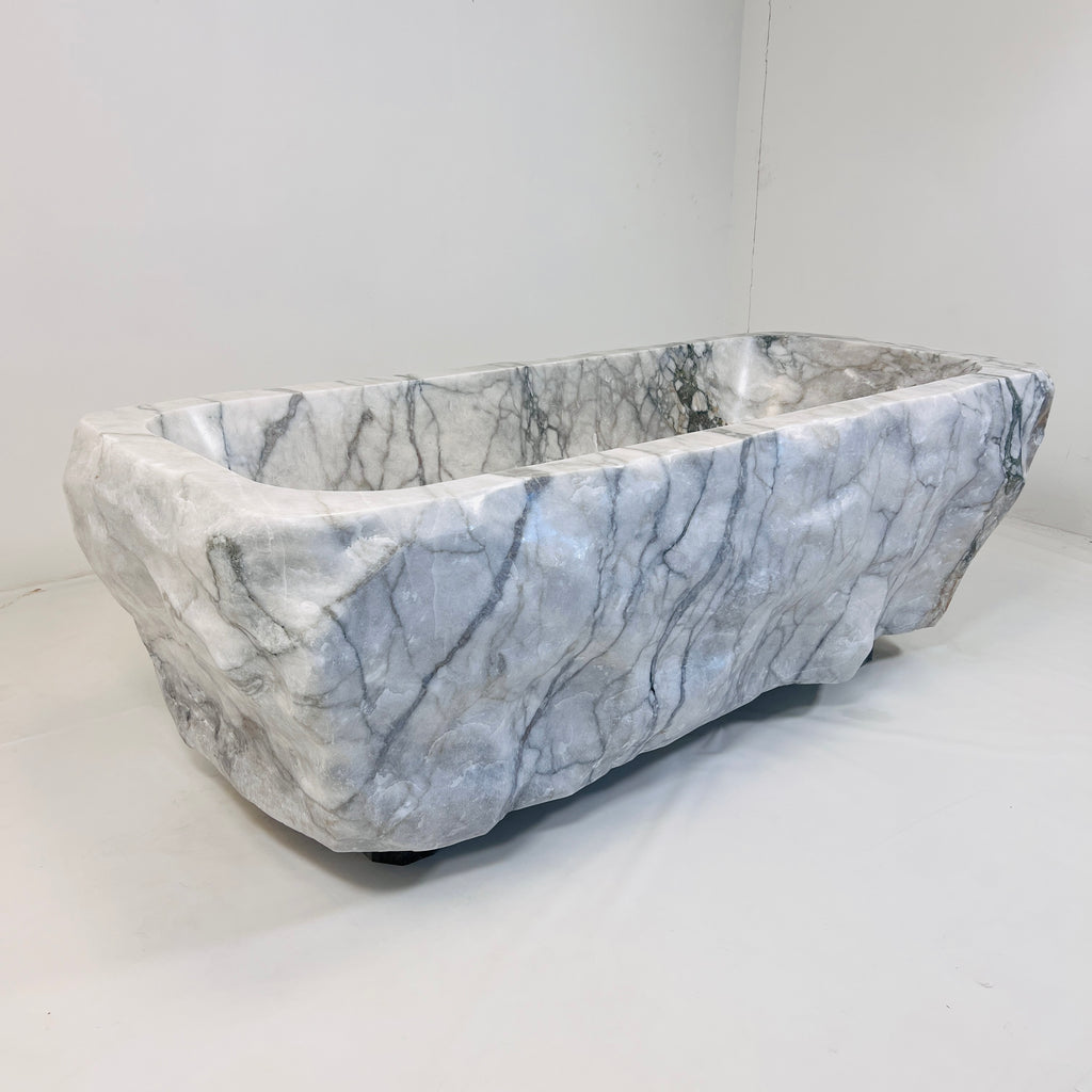 Grey Marble Bathtub