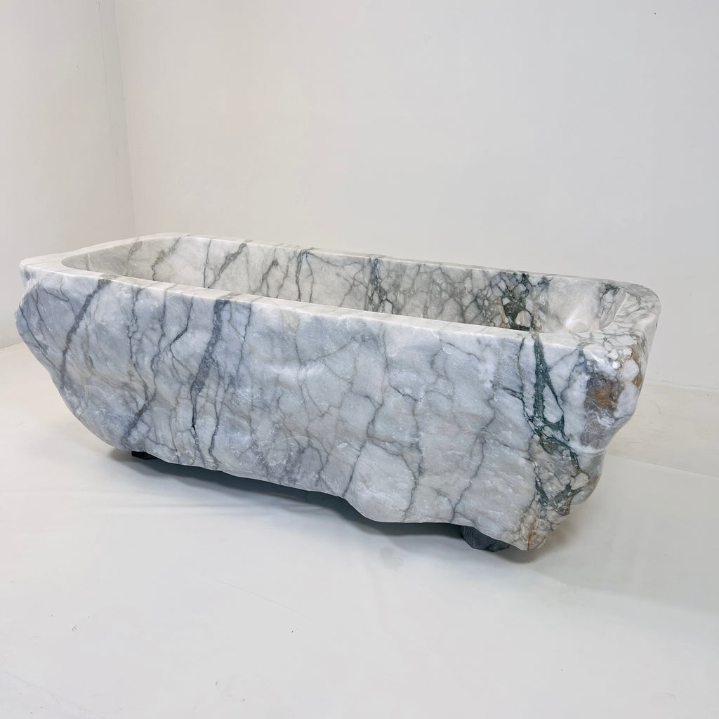 Grey Marble Bathtub