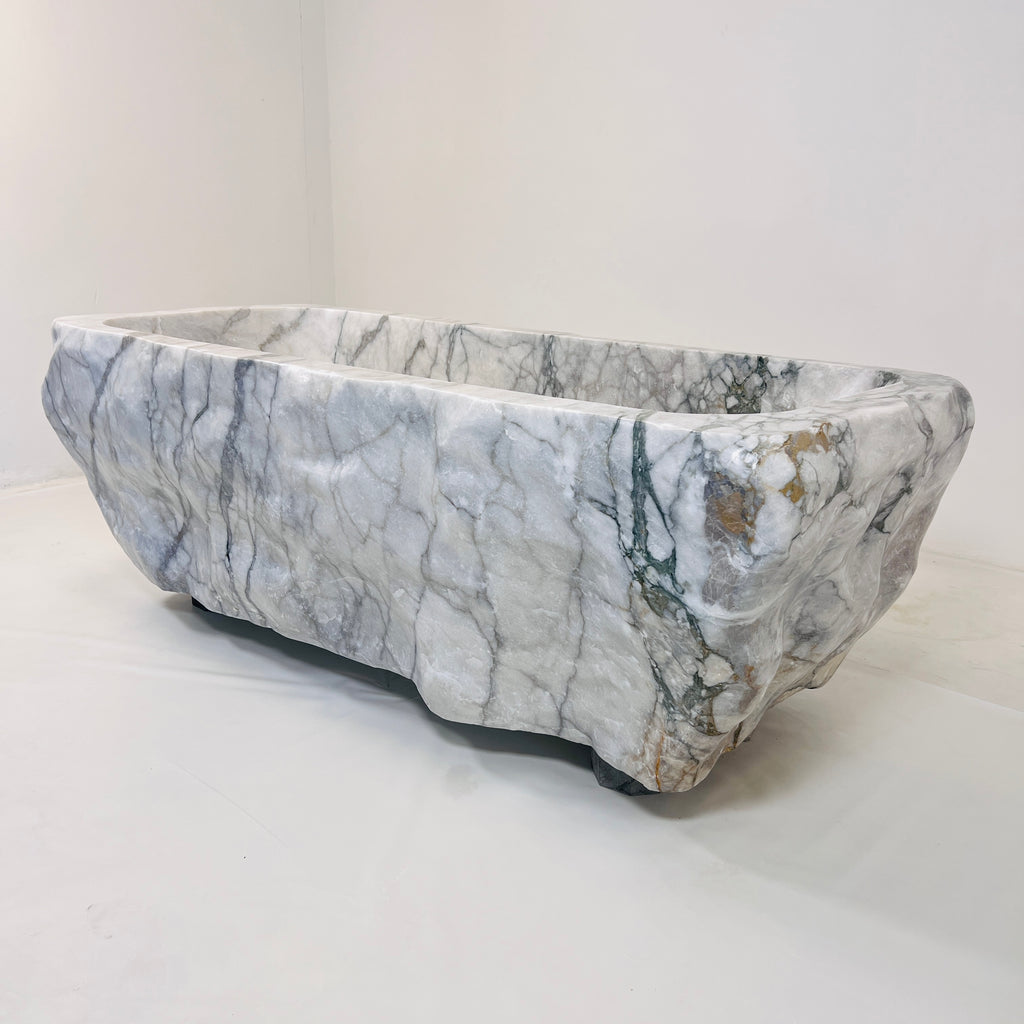 Grey Marble Bathtub