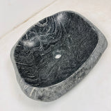 Pebbled Waves River Stone Sink