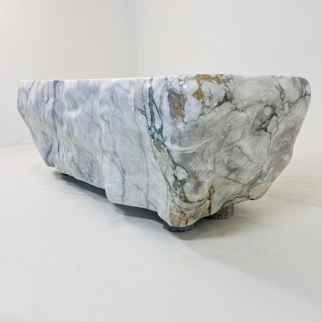 Grey Marble Bathtub