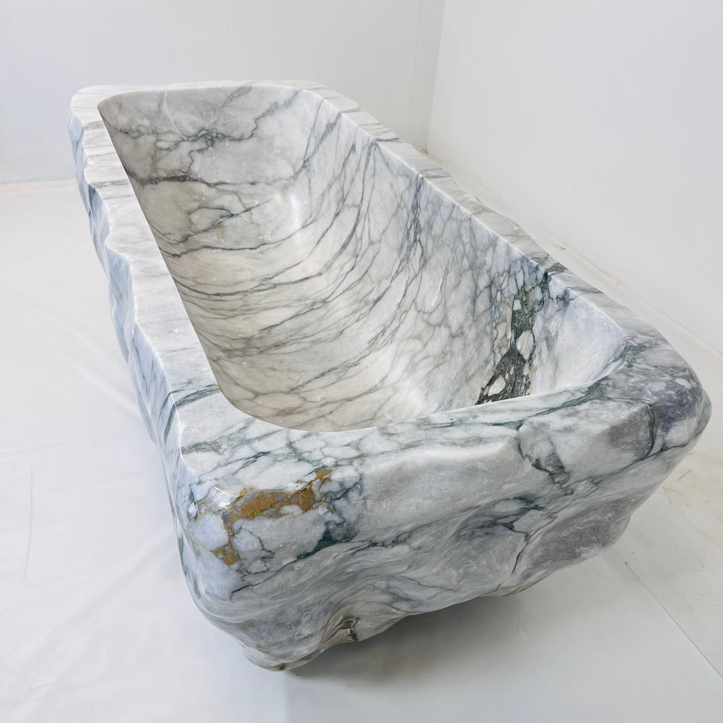 Grey Marble Bathtub