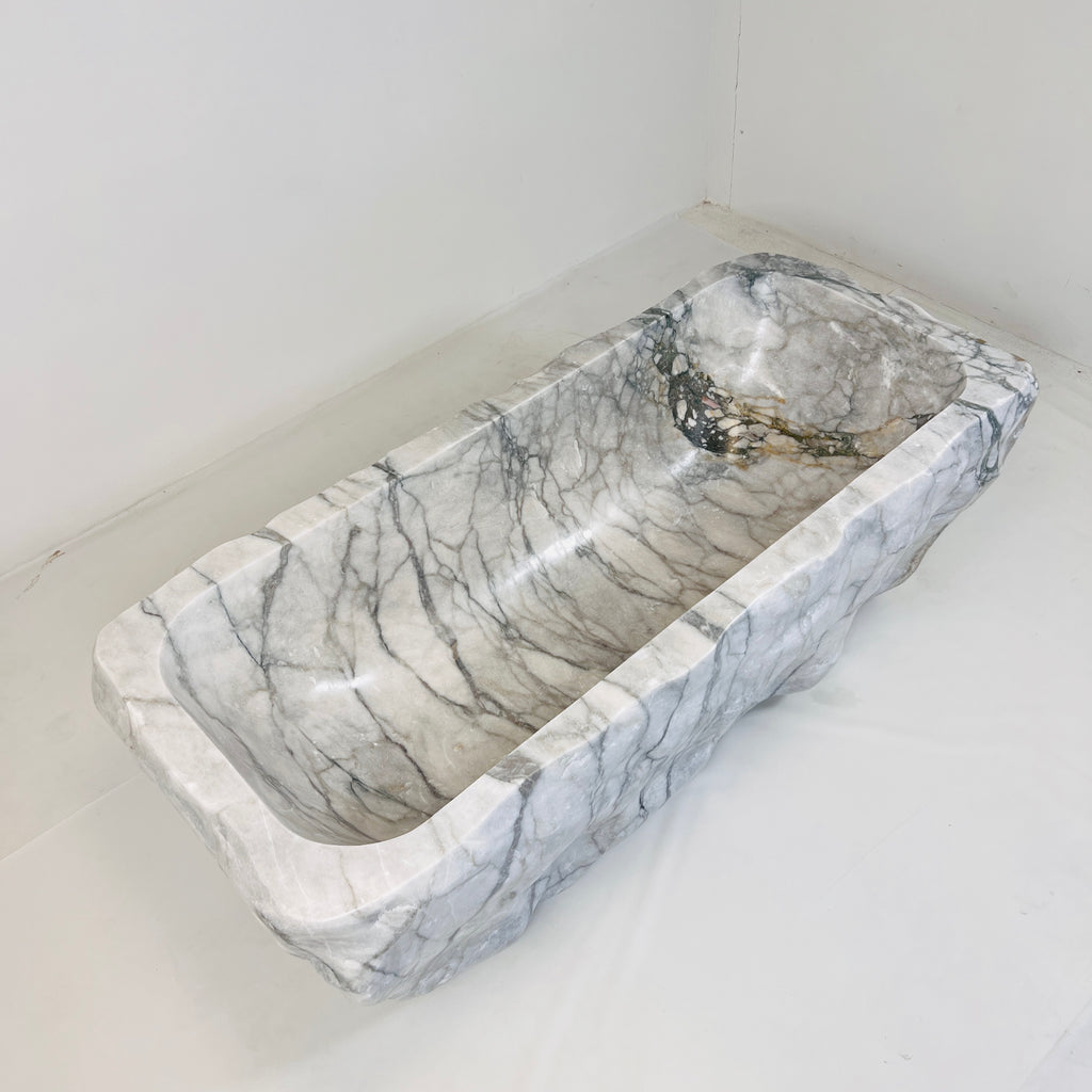 Grey Marble Bathtub