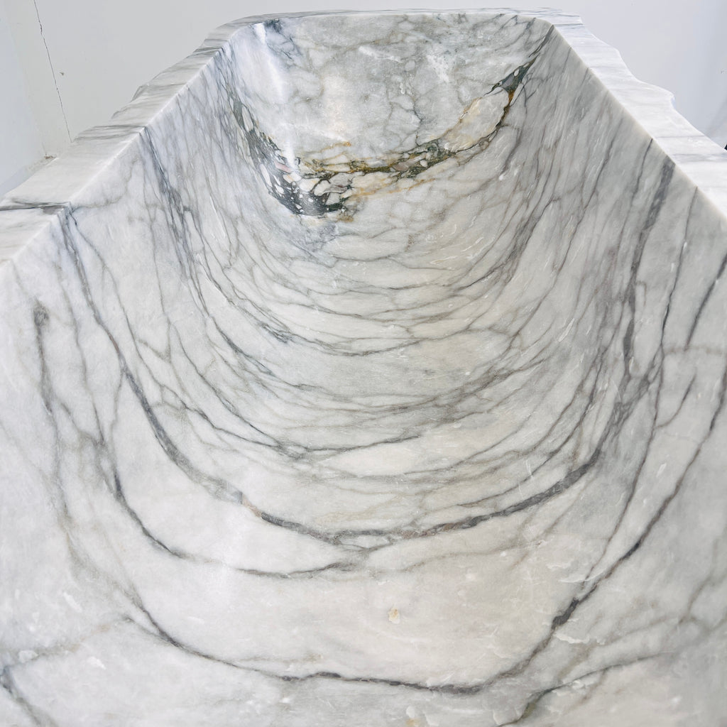 Grey Marble Bathtub