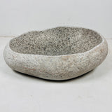 Beige Spotted River Stone Sink