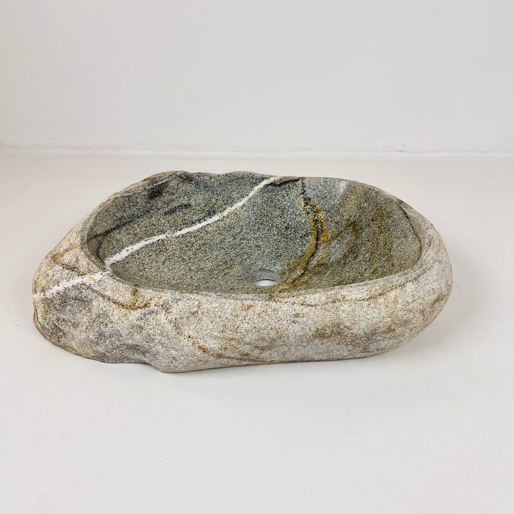 Burgundy Strike River Stone Sink