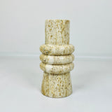 Ringed Marble Vase