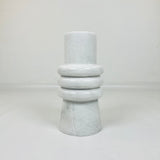 Ringed Marble Vase
