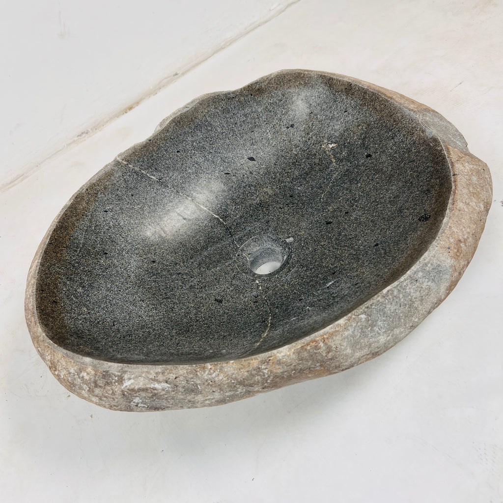 Contrast River Stone Sink