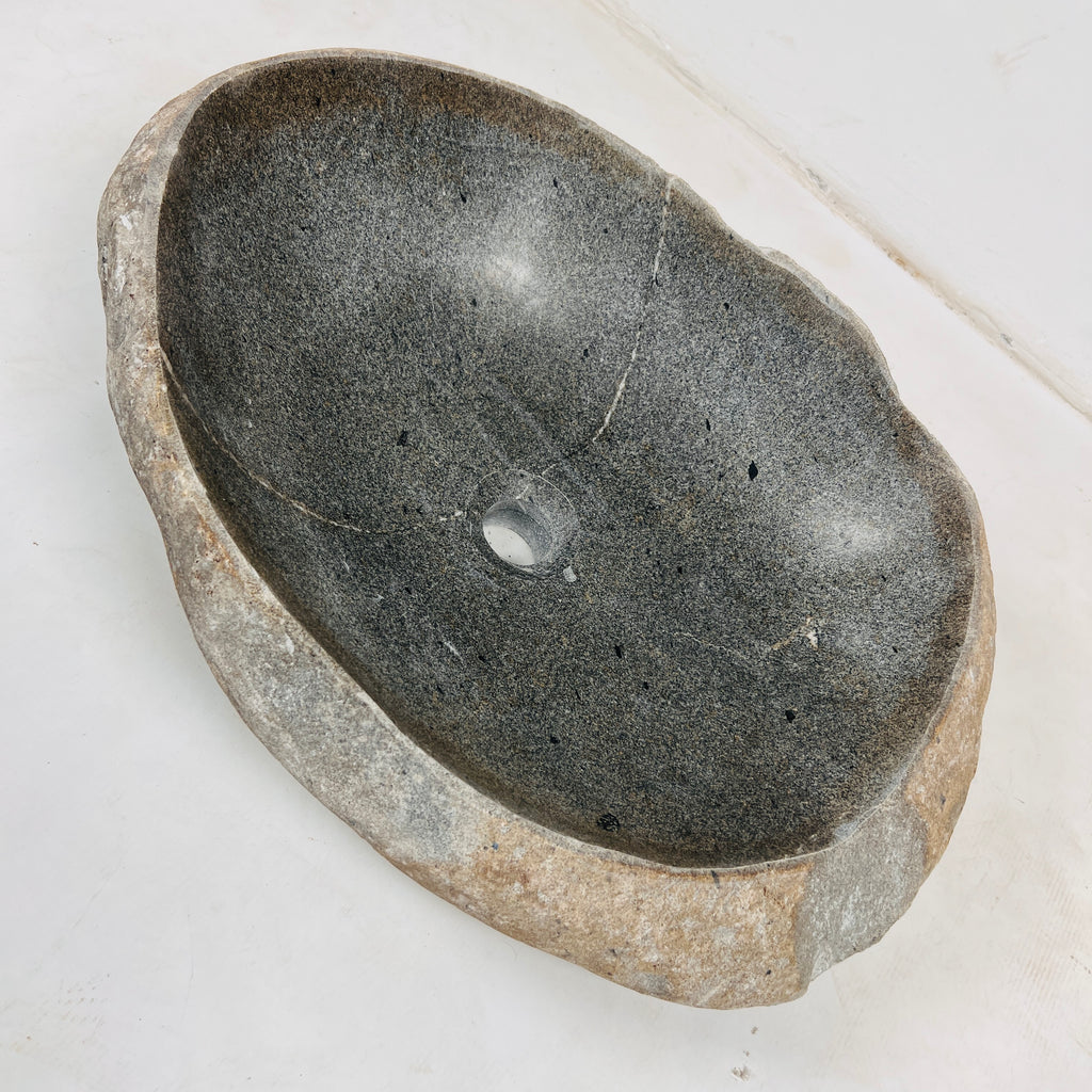 Contrast River Stone Sink