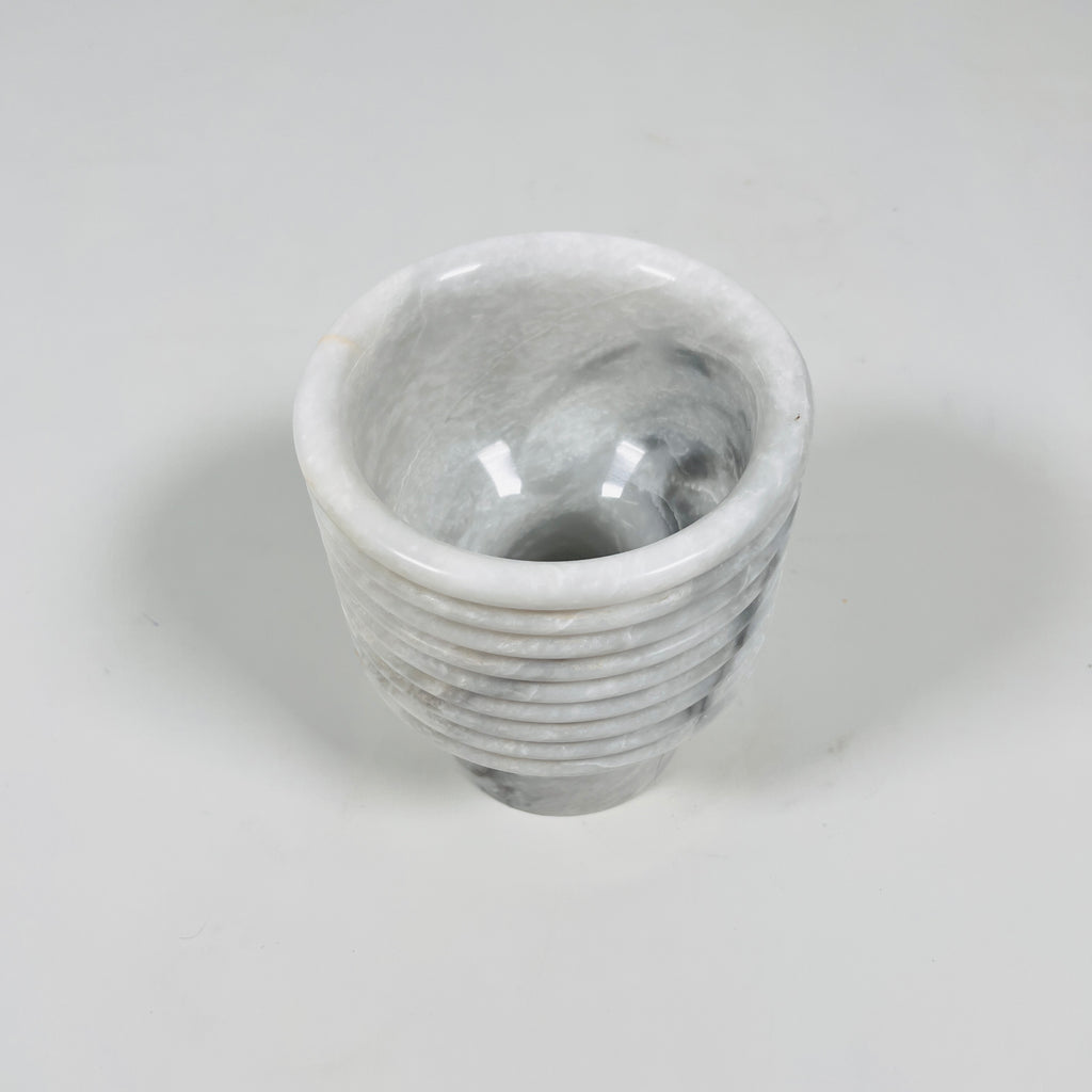 Swirl Head Grey Vase