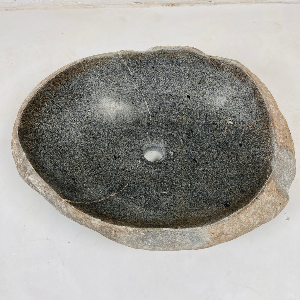 Contrast River Stone Sink