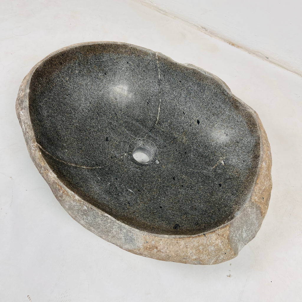 Contrast River Stone Sink