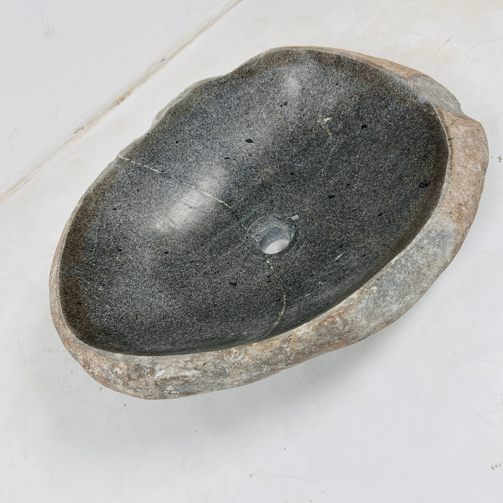 Contrast River Stone Sink