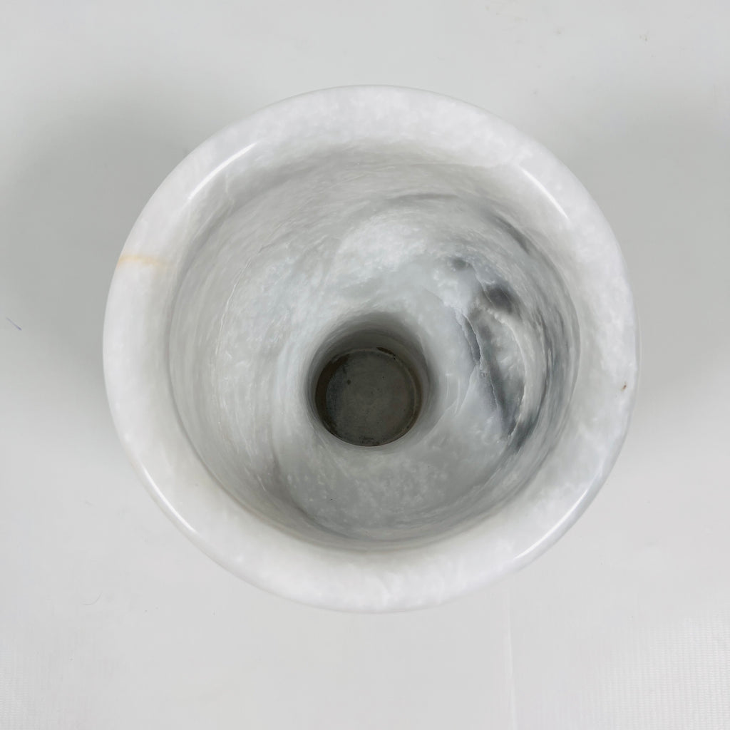 Swirl Head Grey Vase