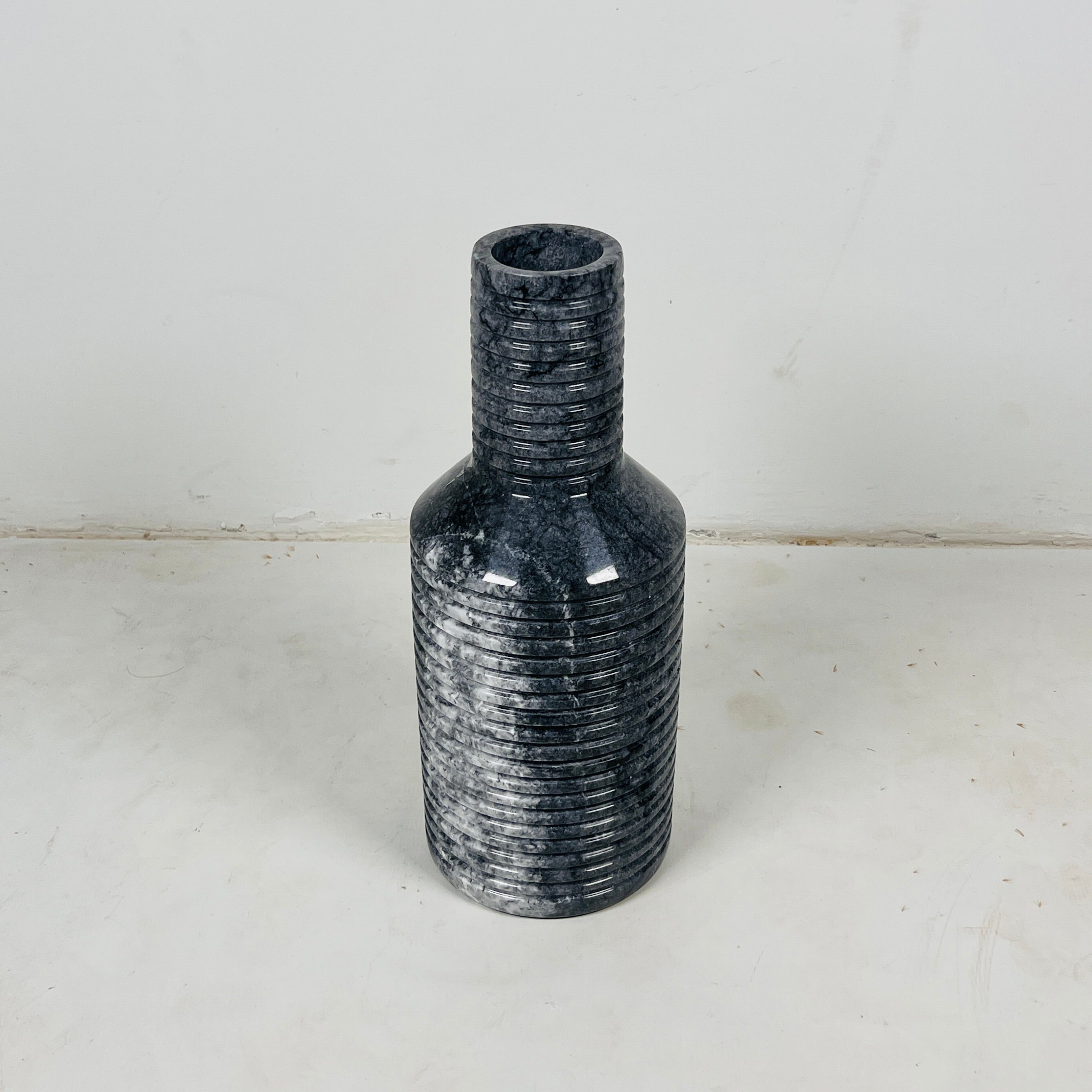Silk Blue Marked Vase