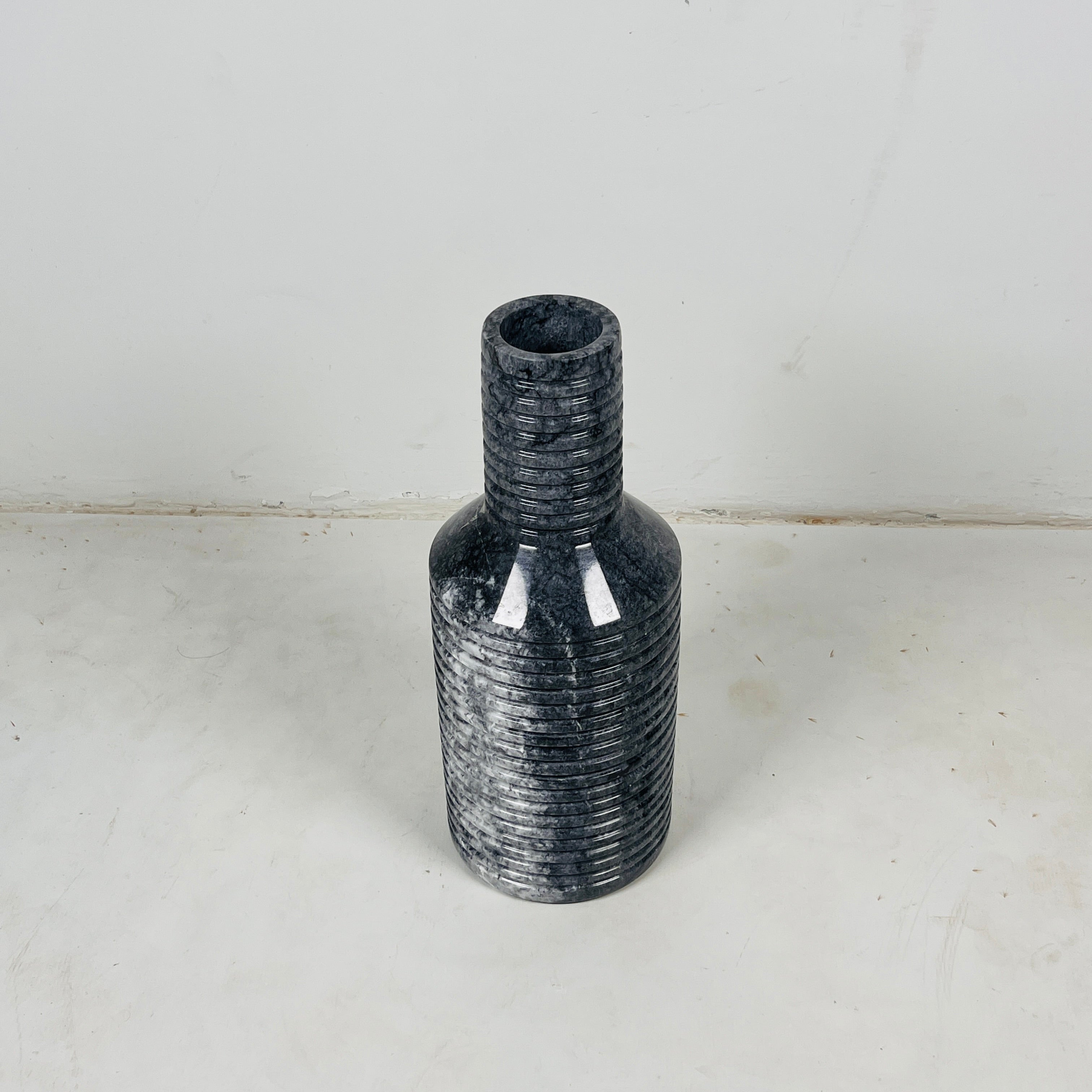 Silk Blue Marked Vase