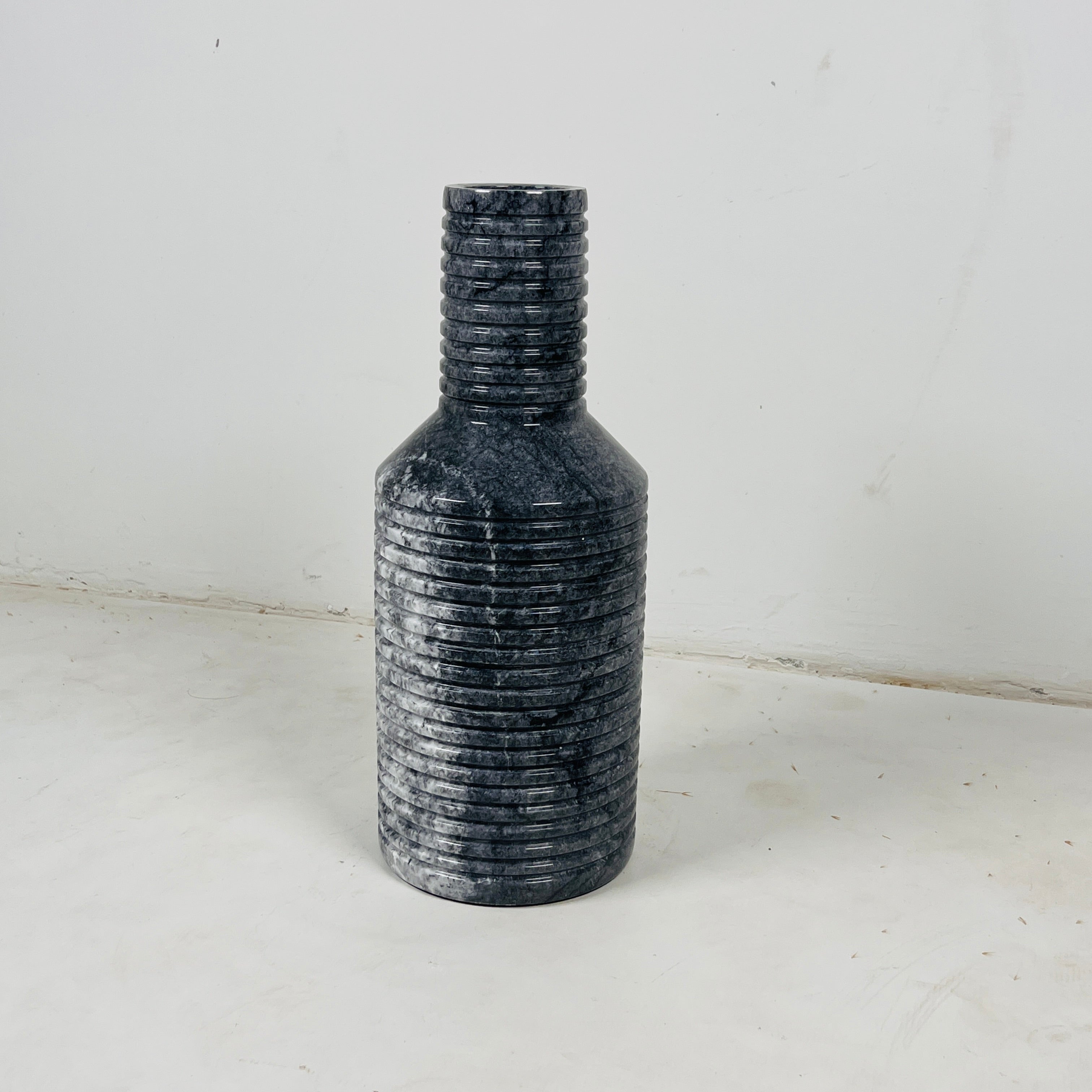Silk Blue Marked Vase
