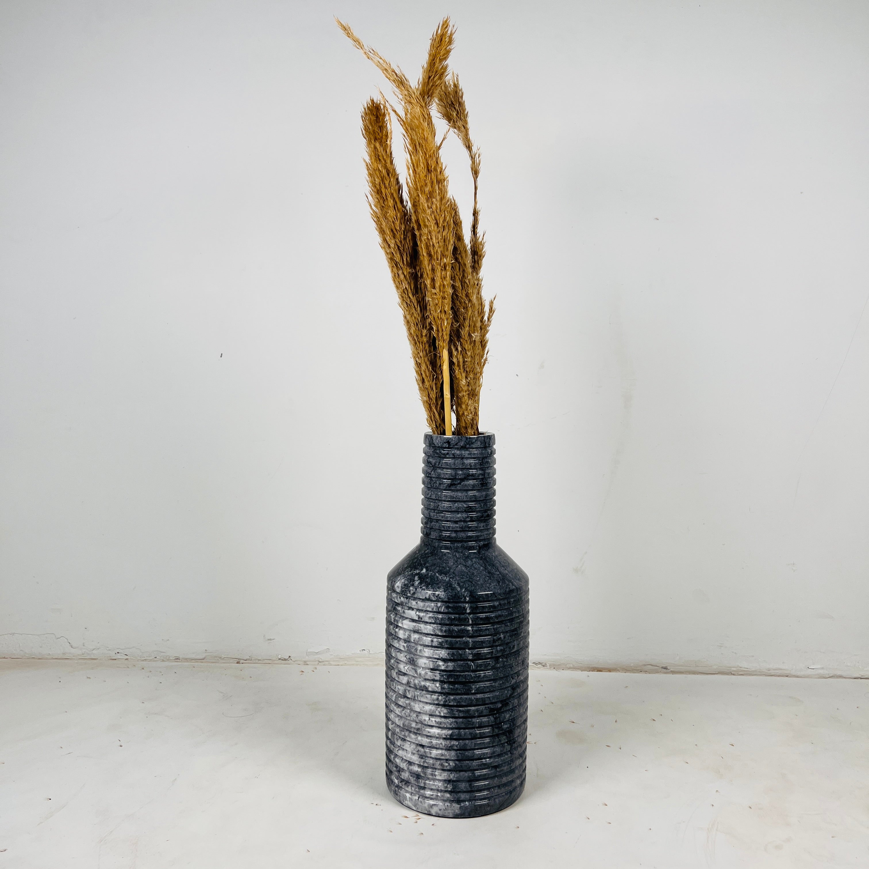 Silk Blue Marked Vase