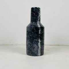 Silk Blue Funnel Vase