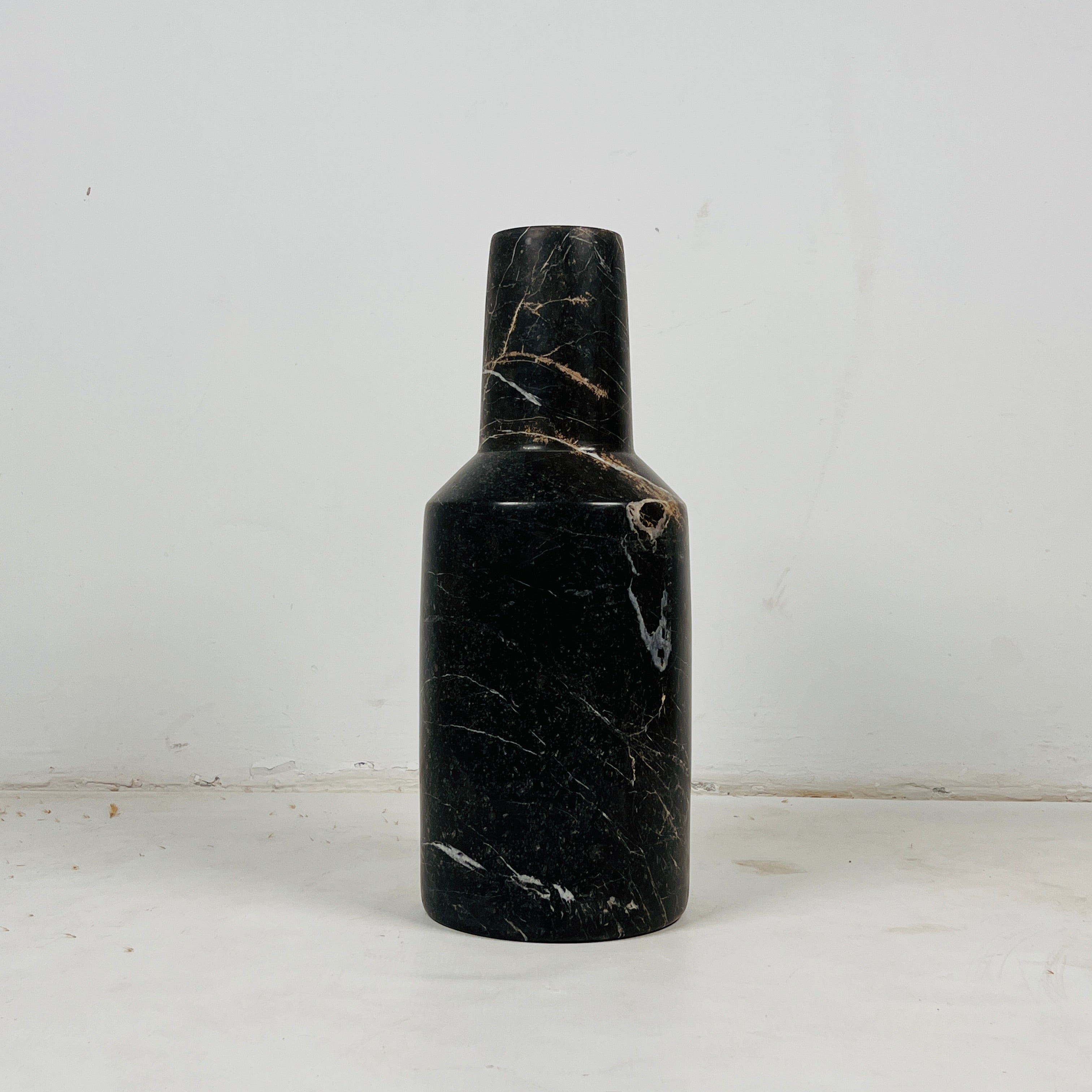 Black Funnel Vase