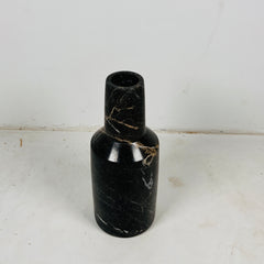 Black Funnel Vase