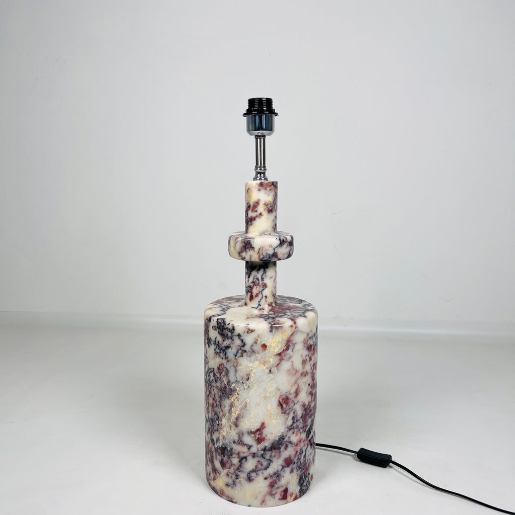 Bottle Bottom Abstract Splashed Table Lamp