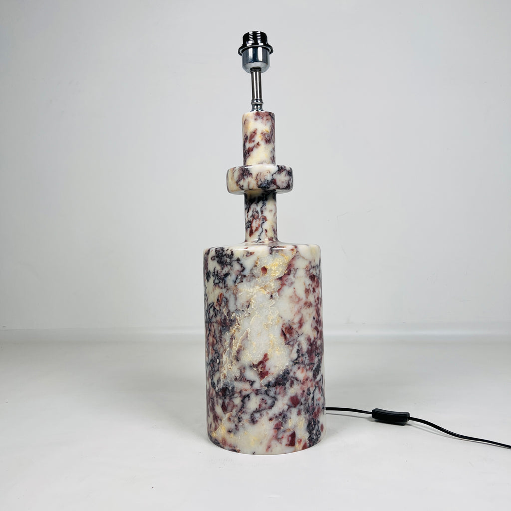 Bottle Bottom Abstract Splashed Table Lamp