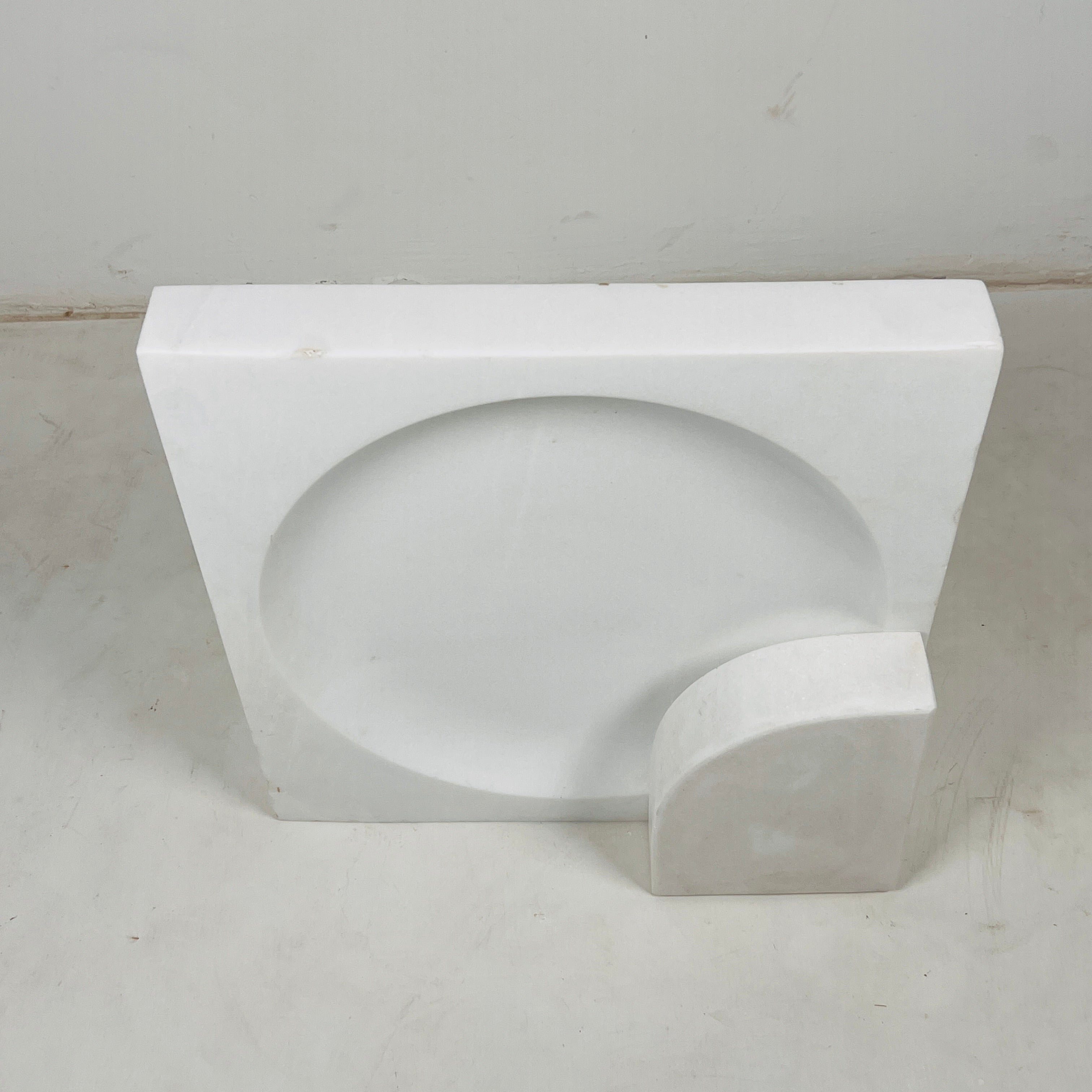 Aura White Stone Lamp